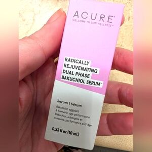 ** 3 For $25 ** NIB Acure Radically Rejuvenating Dual Phase Bakuchiol Serum